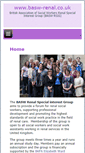 Mobile Screenshot of basw-renal.co.uk
